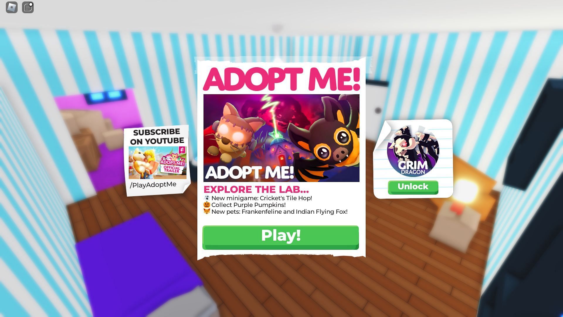 The Adopt Me Halloween Event has various quests in it (Image via Roblox)