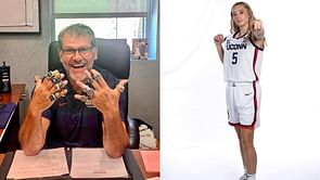 Paige Bueckers' "world tour" habits have Geno Auriemma comparing her to Taylor Swift and Kim Kardashian