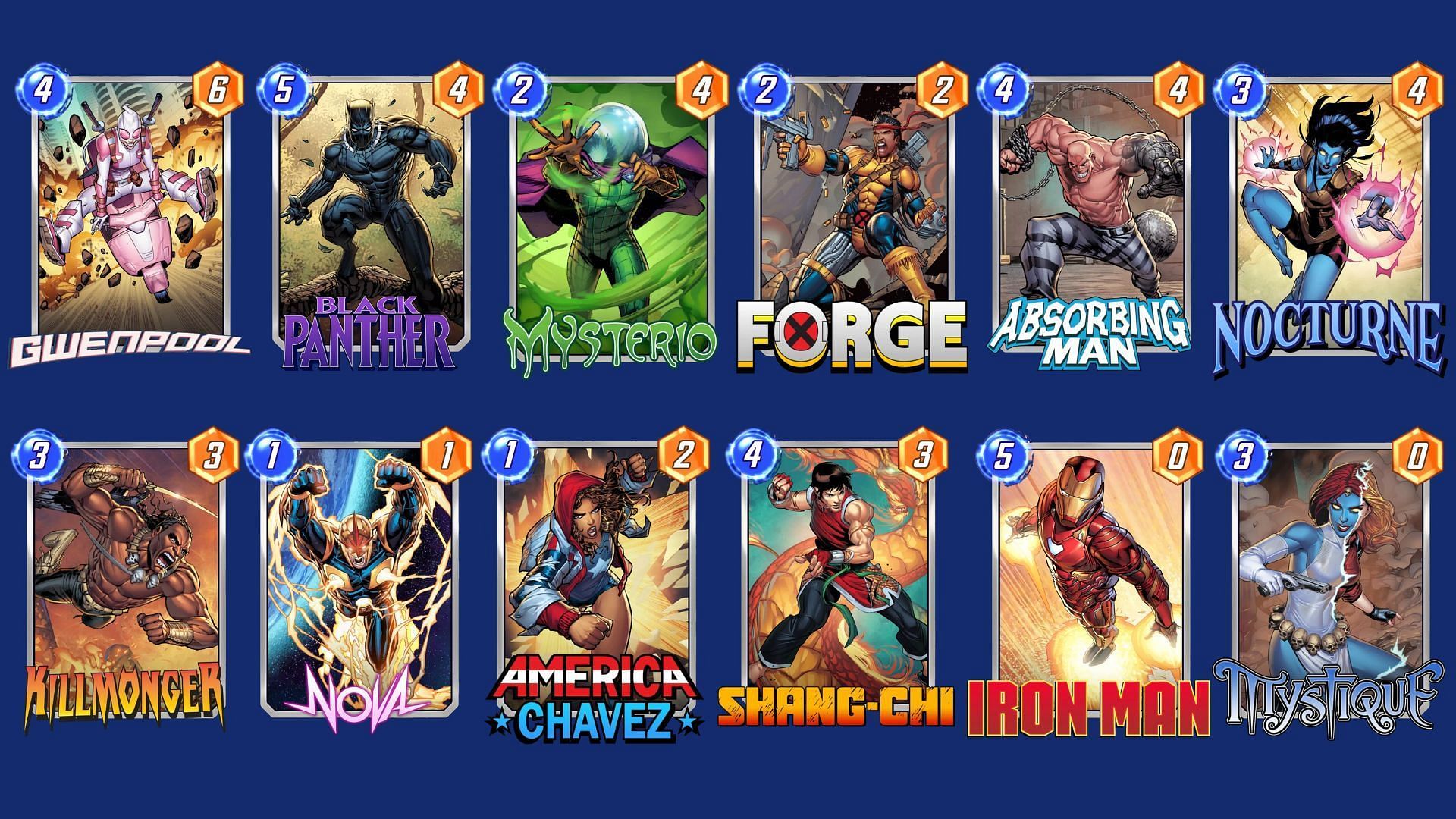 The High Power Burst Deck is a strategic Marvel Snap Gwenpool deck (Image via Nuverse)