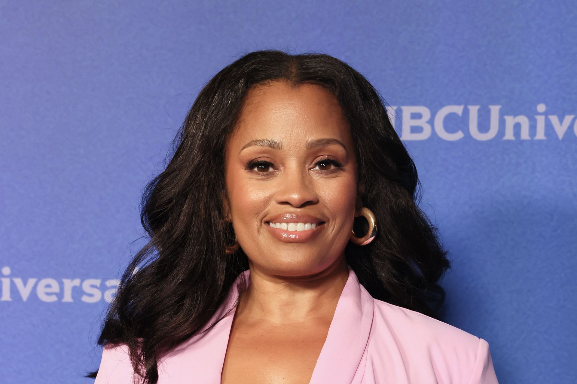 Maahra Hill at 2024 TCA Summer Press Tour - NBCUniversal. (Image via Getty)