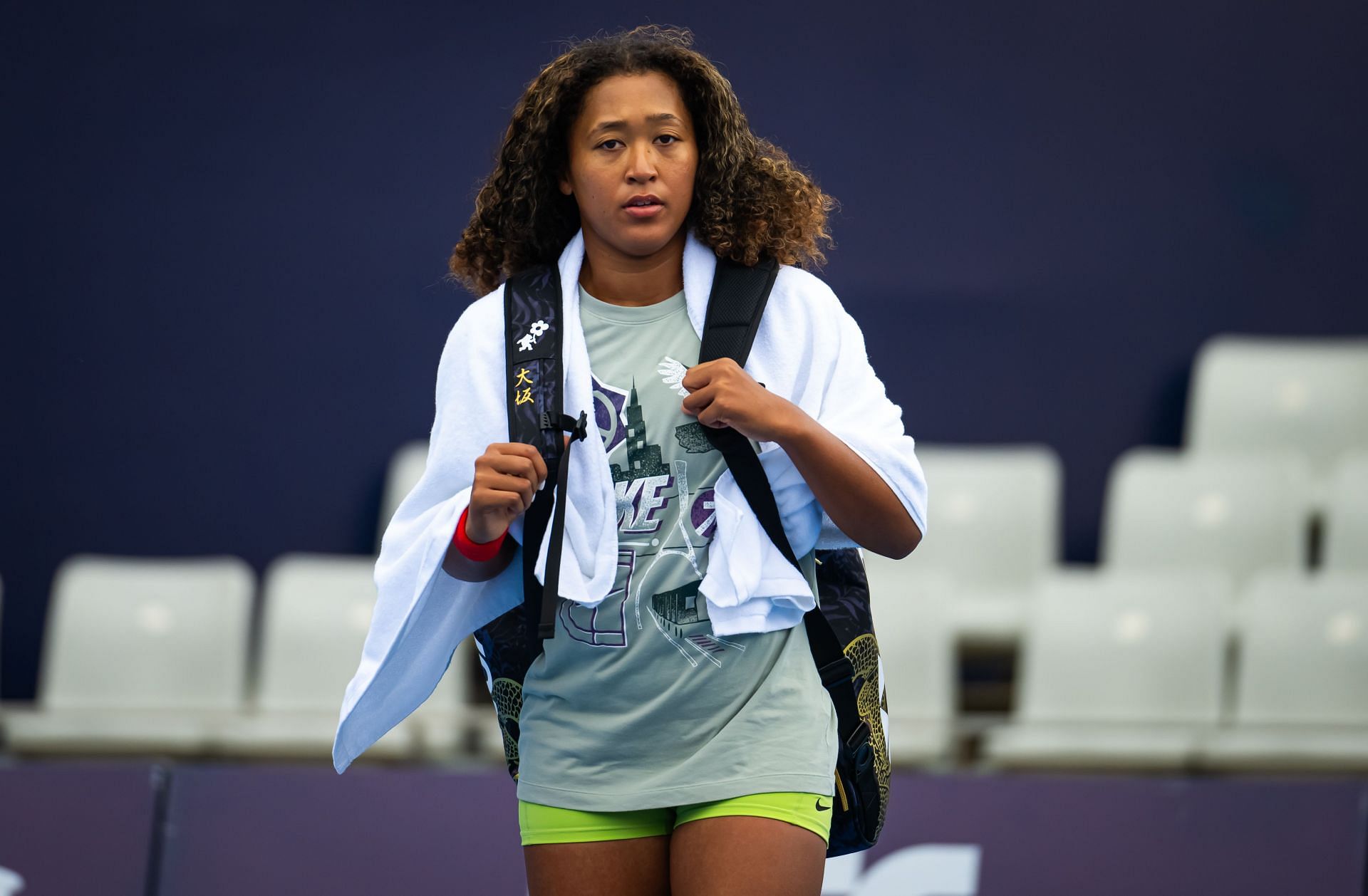 Naomi Osaka at the 2024 China Open [Source: Getty]