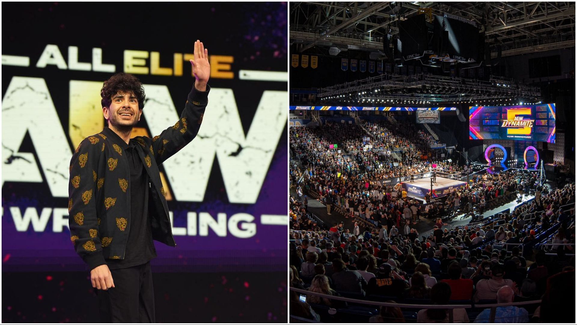 AEW President Tony Khan and the Dynamite 5 Year Anniversary