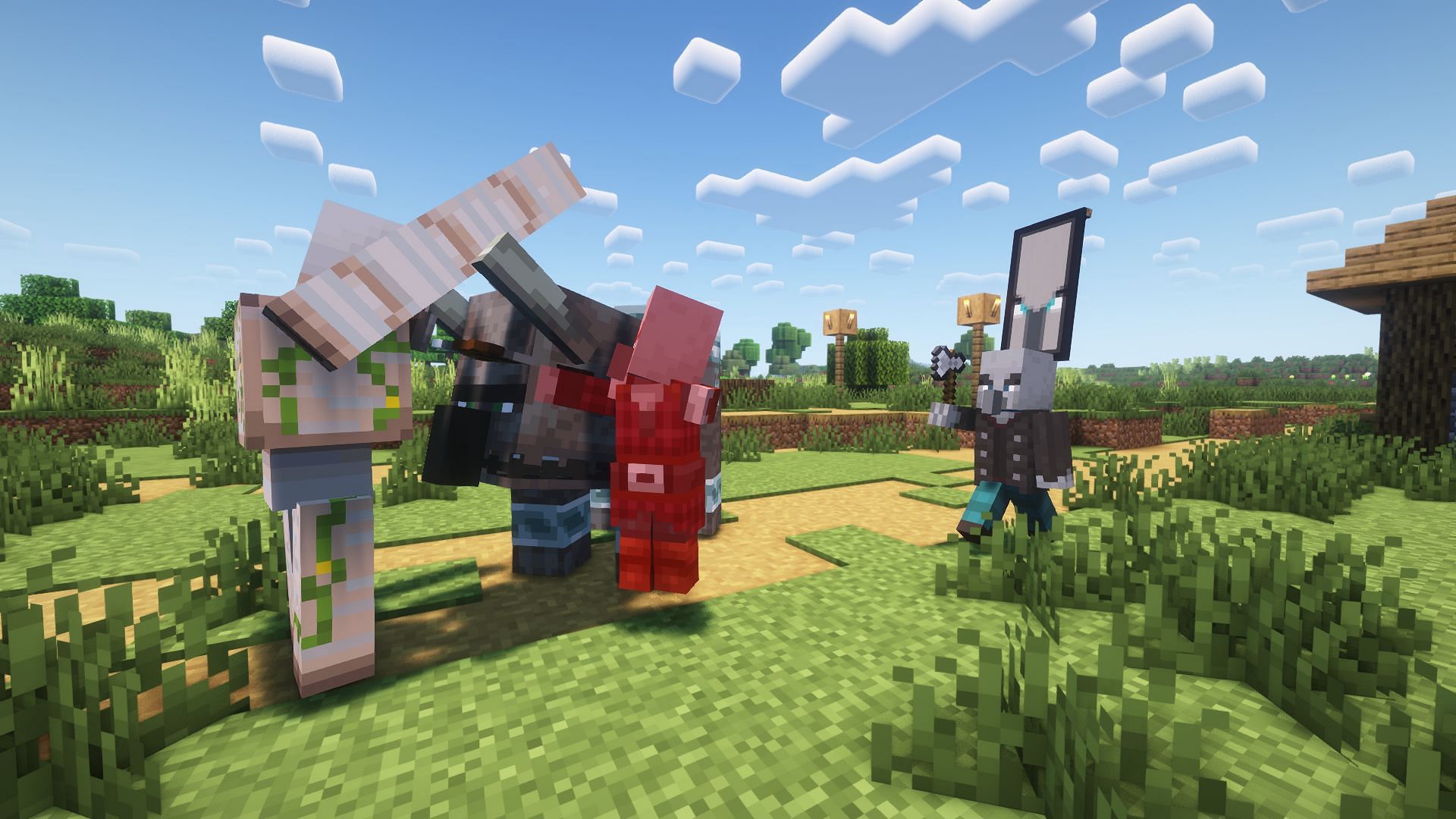 Illagers have mostly remained the same since they were released (Image via Mojang Studios)