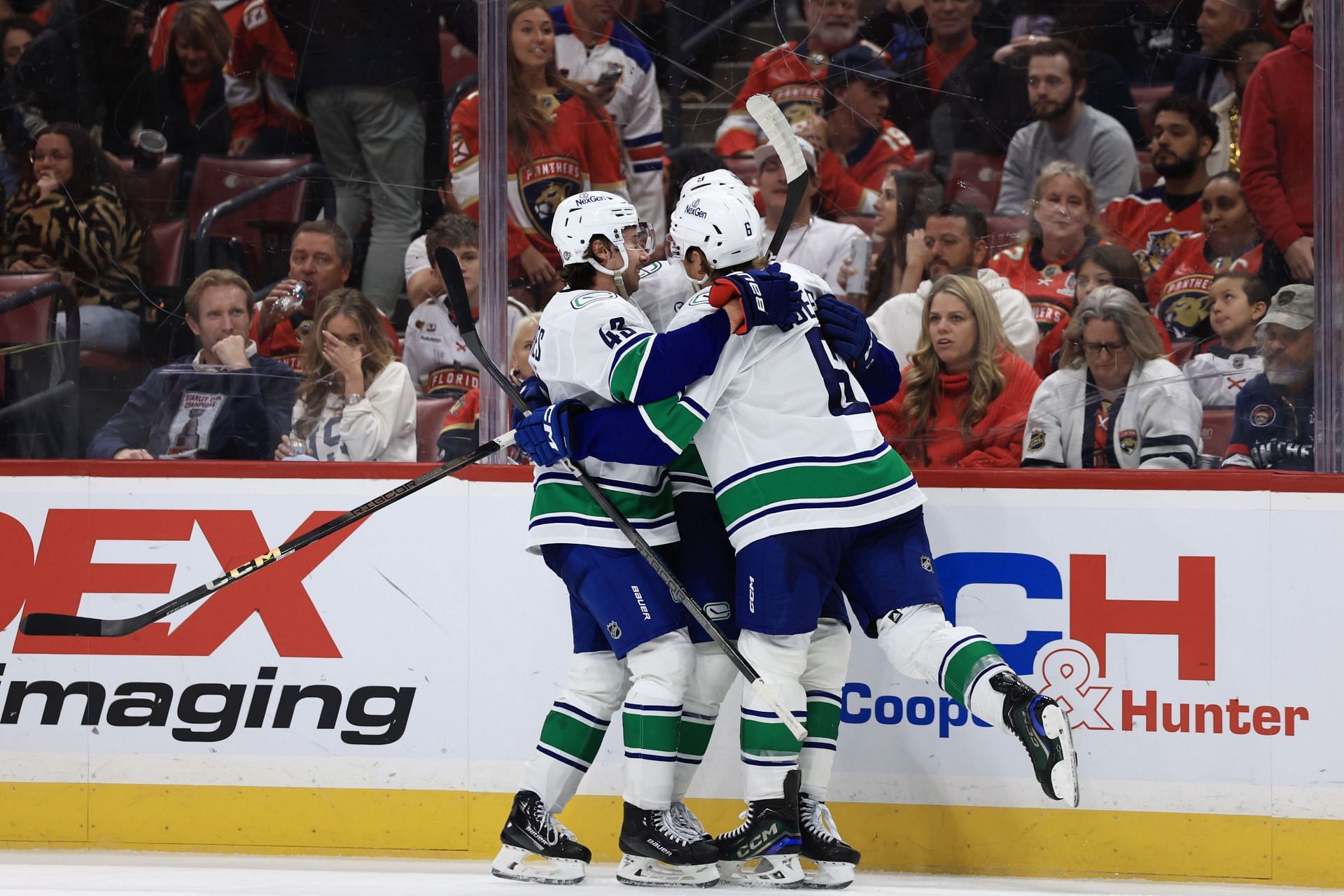 Vancouver Canucks v Florida Panthers