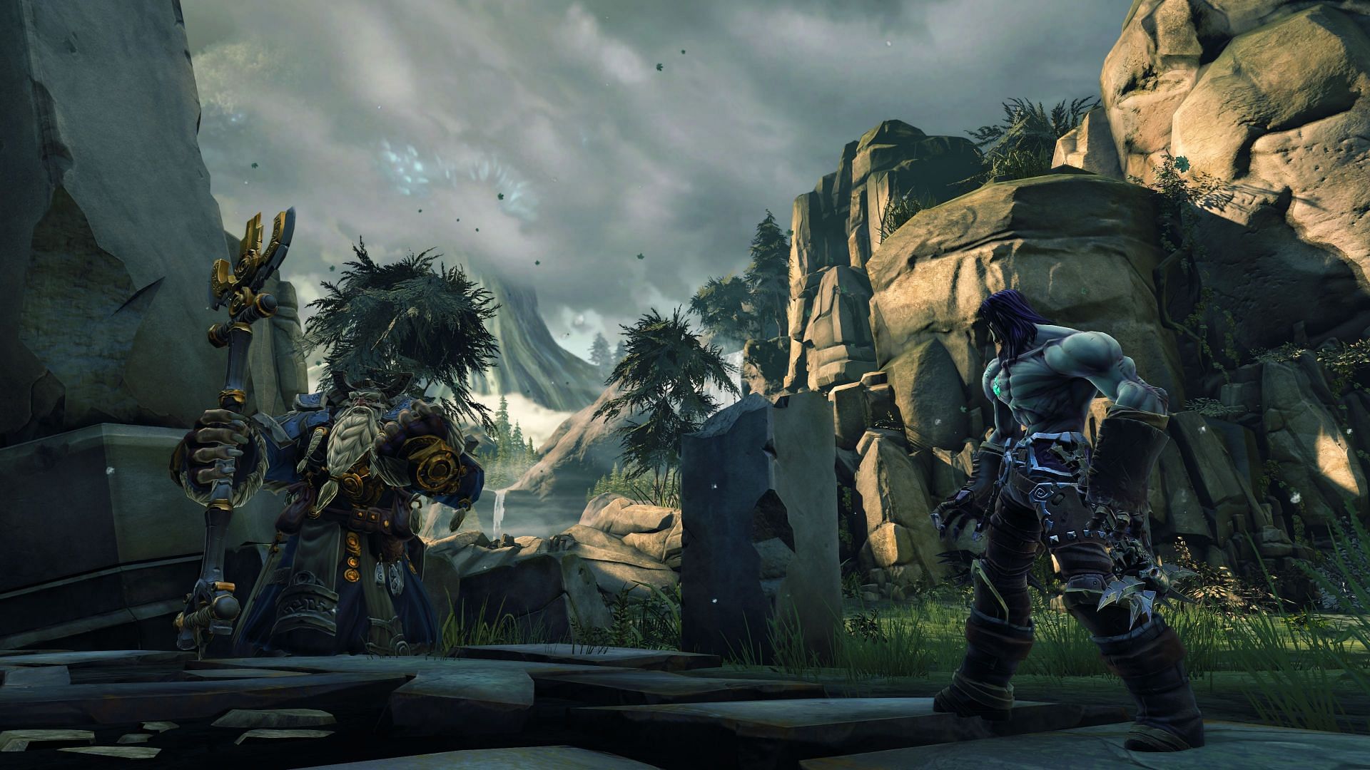 The current-gen version of Darksiders 2 Deathinitive Edition is the &quot;definitive&quot; version of the game. (Image via THQ Nordic)