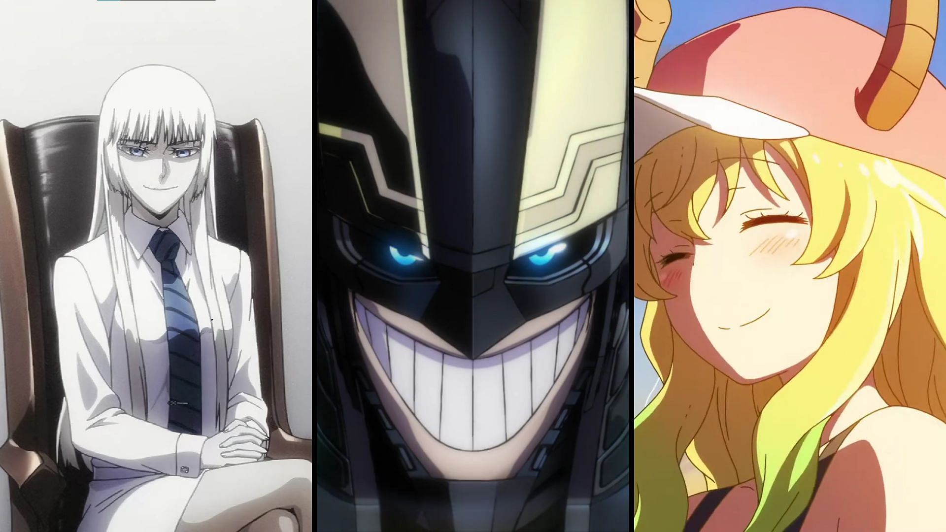 10 anime characters who almost always smile (Images via Studio White Fox, Bones, Kyoto Animation)