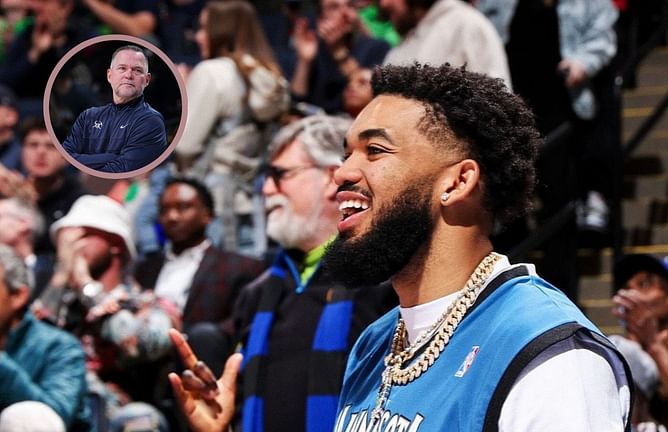 Michael Malone downplays Karl-Anthony Towns' trade impact on Nuggets despite playoffs drubbing vs Wolves
