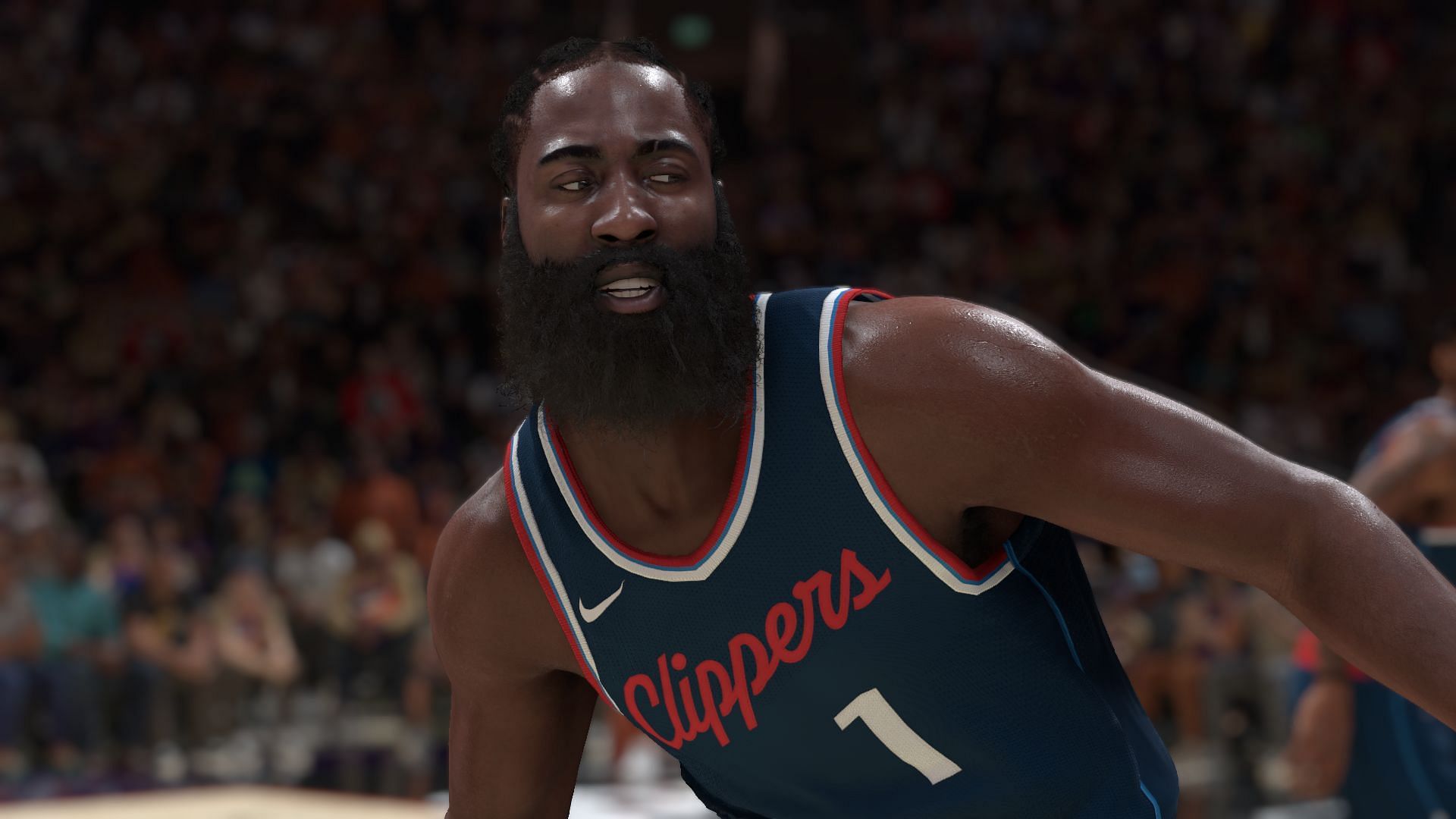 James Harden's Dribble Style is good for Builds with decent Speed with Ball (Image via Visual Concepts)