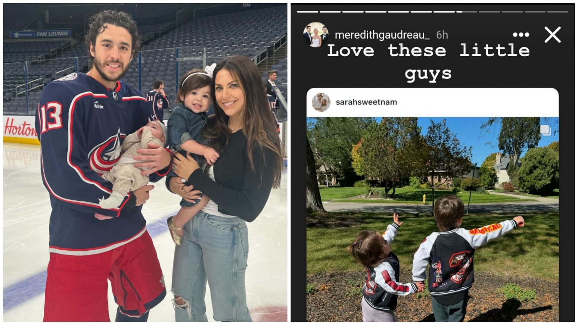 Meredith Gaudreau shares heartwarming reaction to Erik Gudbranson