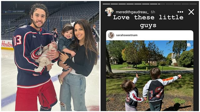 Meredith Gaudreau shares heartwarming reaction to Erik Gudbranson