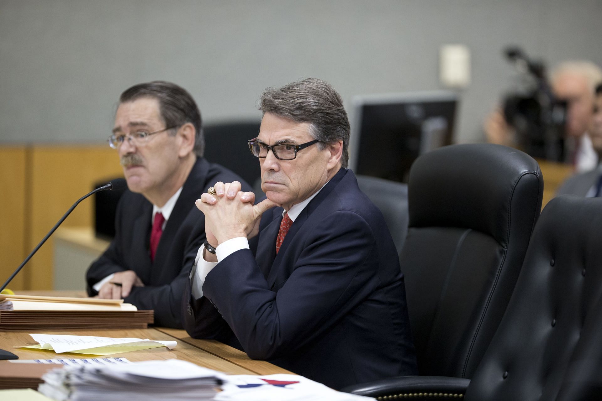 Gov. Rick Perry in Texas Court - Source: Getty (Photo by Robert Daemmrich Photography Inc/Corbis via Getty Images)