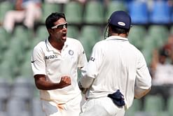 What is Ravichandran Ashwin's record in Test cricket at the Wankhede Stadium in Mumbai?
