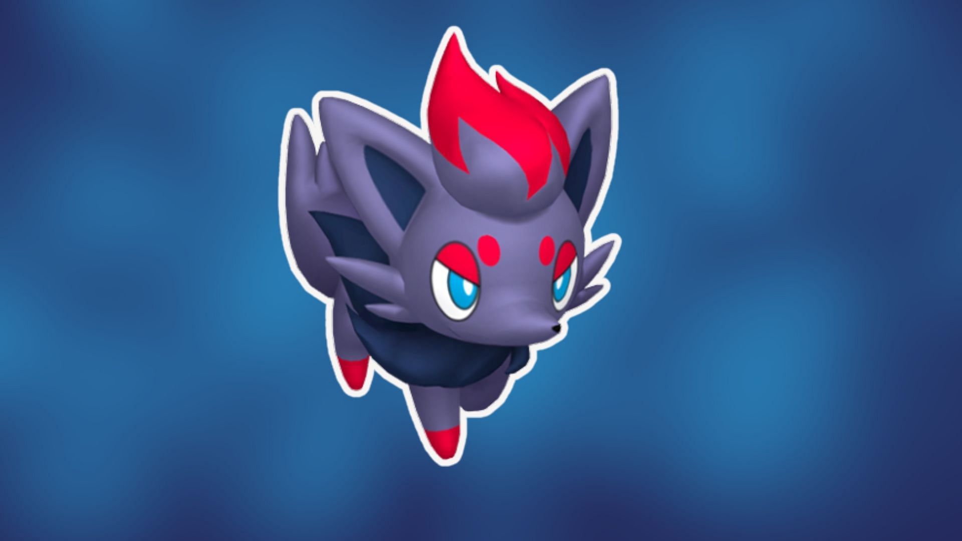 Zorua, as seen in the game. (Image via The Pokemon Company)