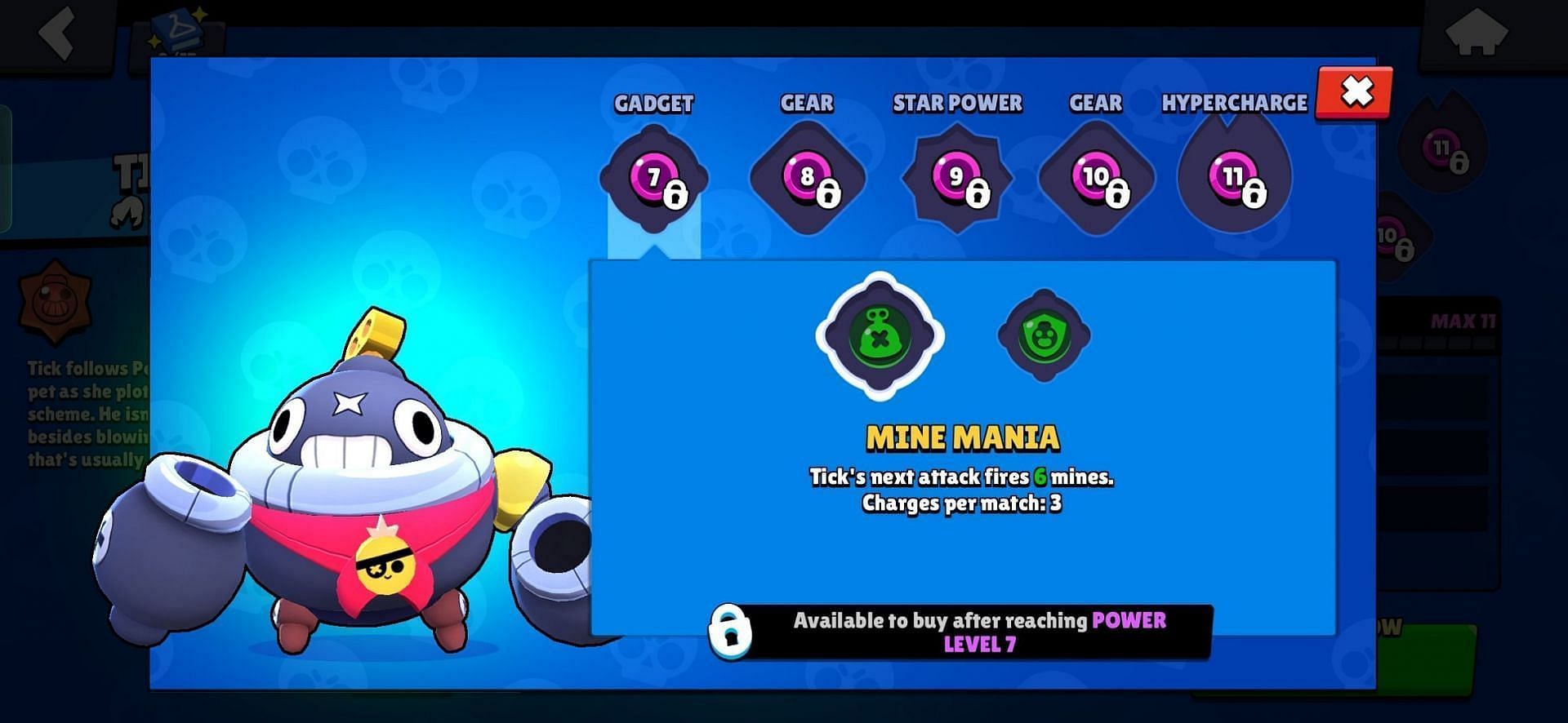 Mine Mania Gadget (Image via Supercell)