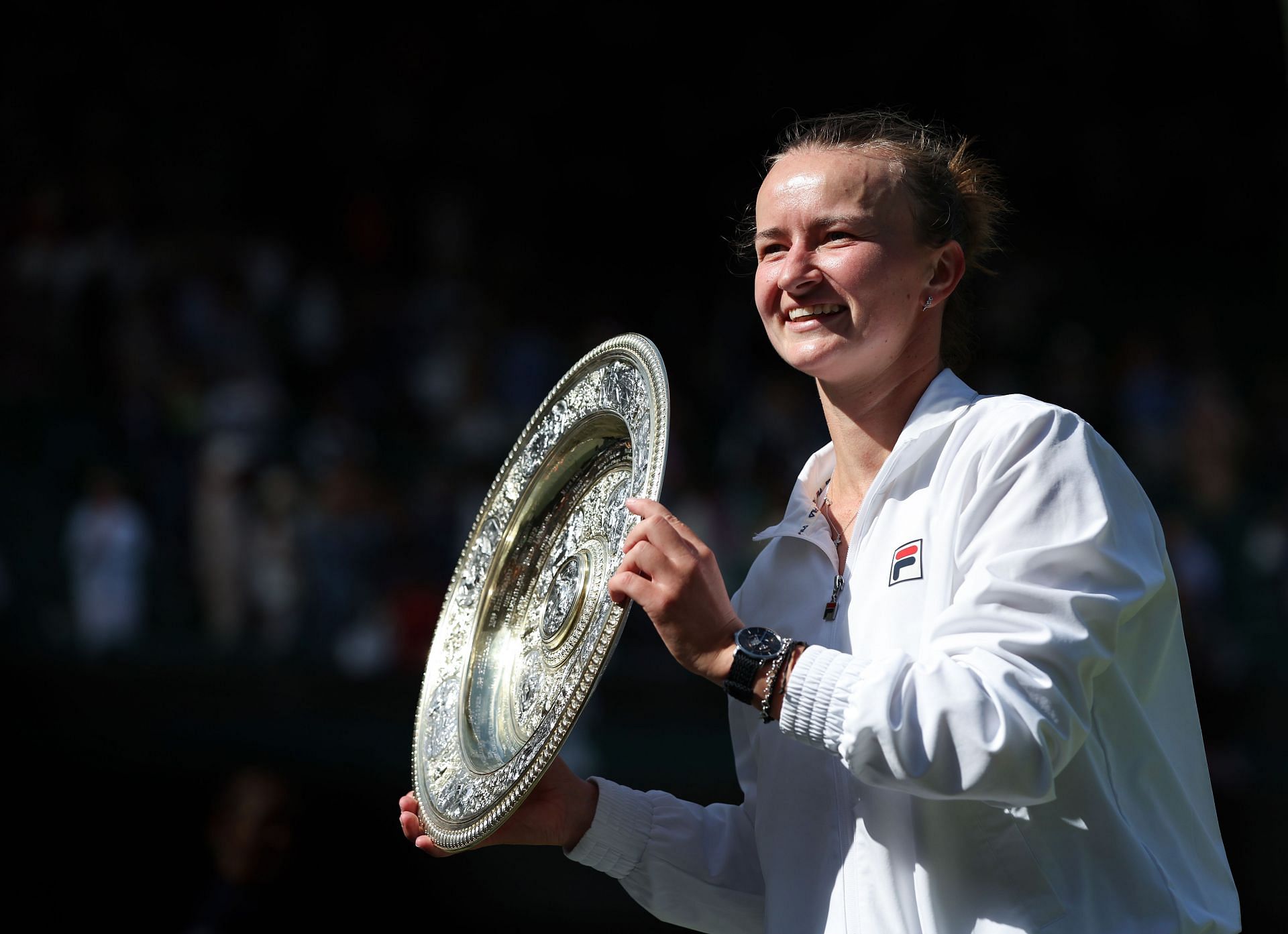 Barbora Krejcikova at Wimbledon 2024. (Photo: Getty)