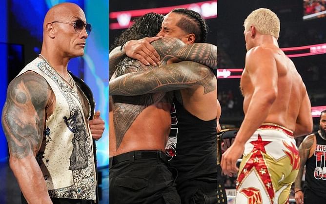 The Rock to choose between Roman Reigns and Cody Rhodes? 4 WWE Superstars who returned at Bad Blood 2024