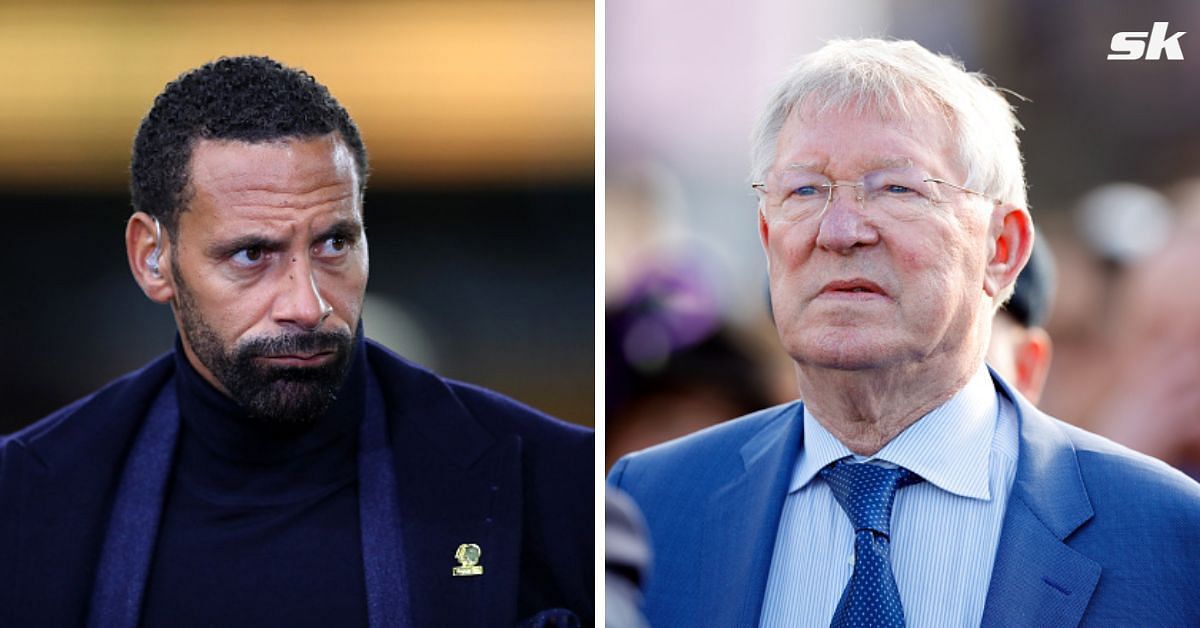 Rio Ferdinand (left) and Sir Alex Ferguson