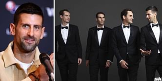 Novak Djokovic 'overwhelmed' by idea of being last man standing from Big-4 as Rafael Nadal nears joining Roger Federer, Andy Murray in retirement
