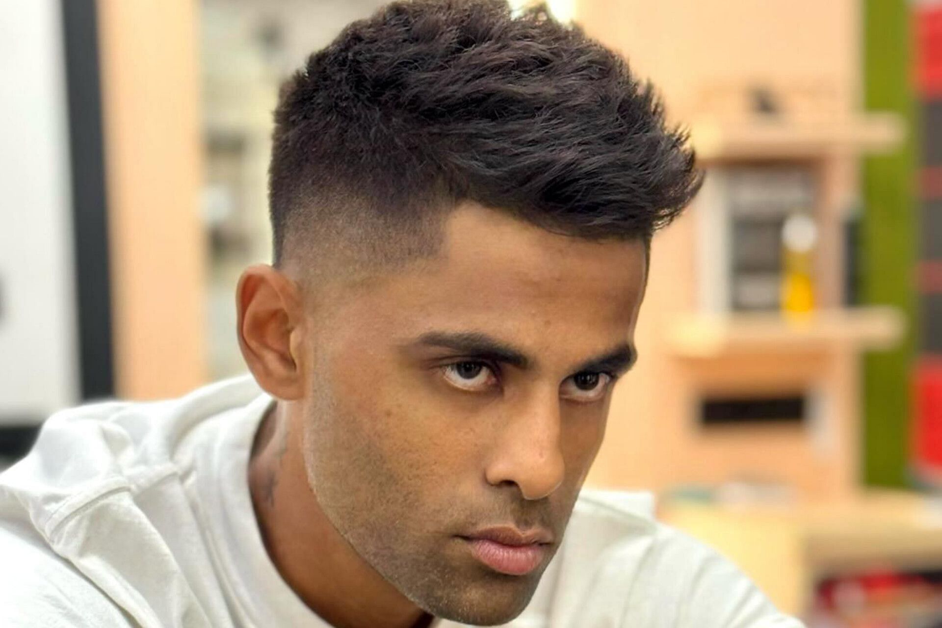  Suryakumar Yadav gets a fresh haircut (Image via Instagram/@surya_14kumar)