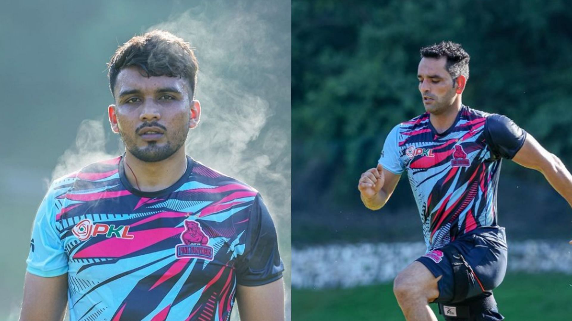 Arjun Deshwal and Surjeet Singh (Image by @jaipur_pinkpanthers and @surjeetnarwal on Instagram)