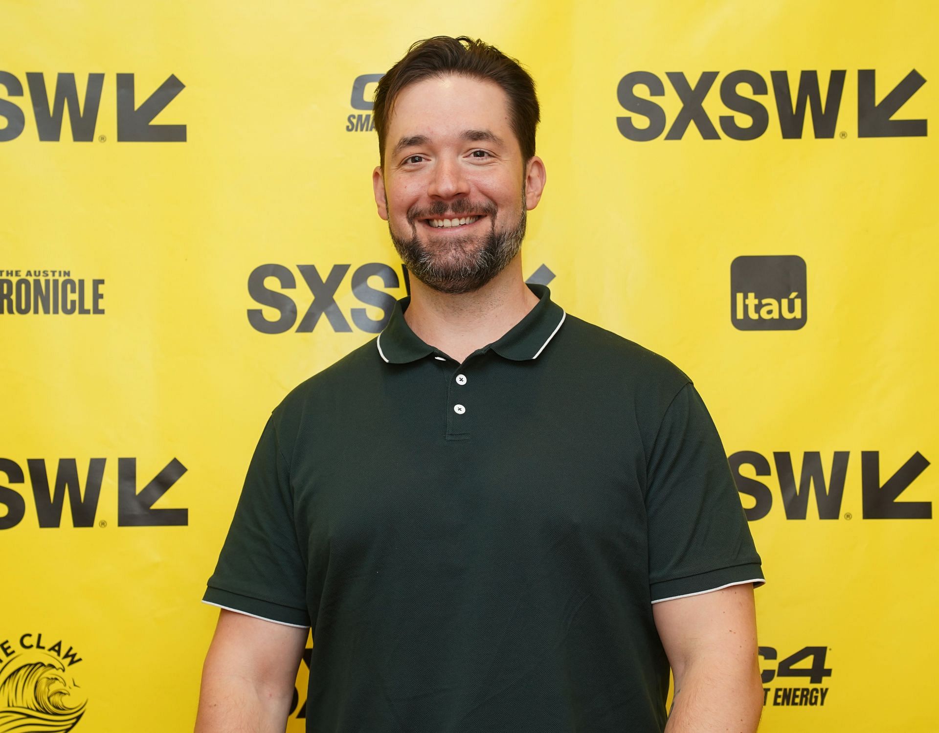 Alexis Ohanian duing a Featured Session: Empowering the Next Generation to Build a Better Future - 2023 SXSW Conference and Festivals - Source: Getty