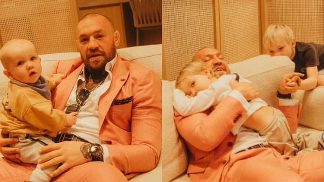 In Photos: Conor McGregor shares adorable snaps with fiancee and children amid busy BKFC schedule