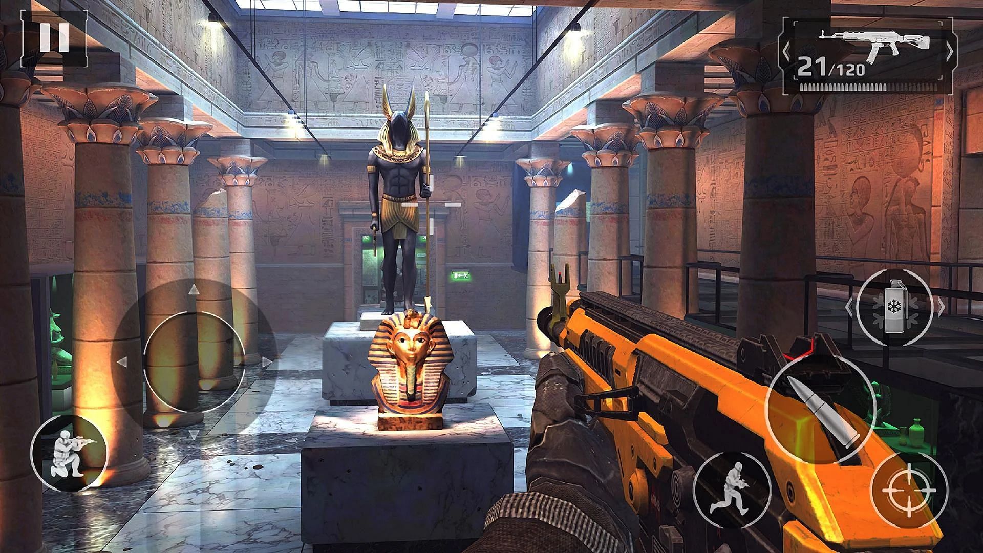 Modern Combat 5 is focused on multiplayer and has well-developed class-based mechanics that will be interesting for both average and hard-core audiences (Image via Gameloft)