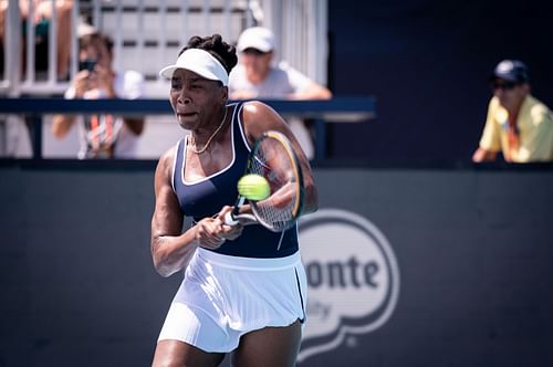 Venus Williams at the 2024 Miami Open (Image: Getty)