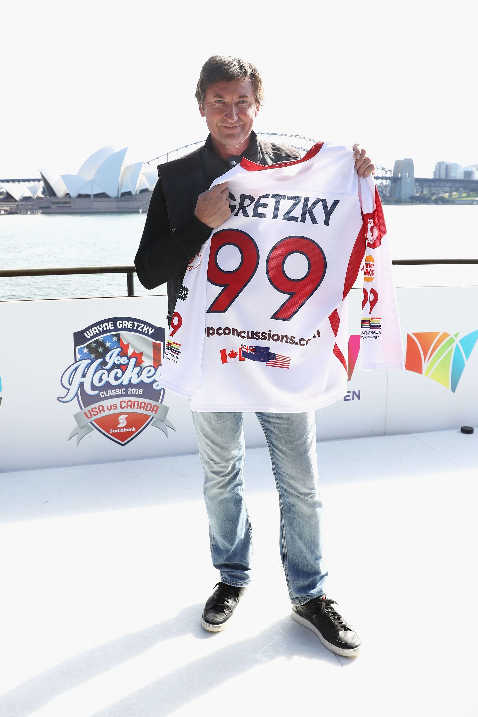 Wayne Gretzky Ice Hockey Classic Media Opportunity