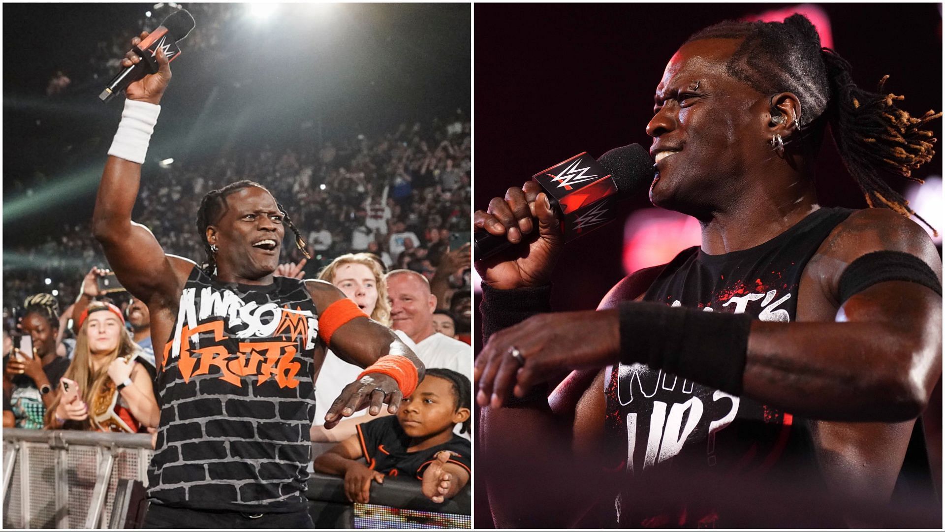 R-Truth takes the mic on WWE RAW