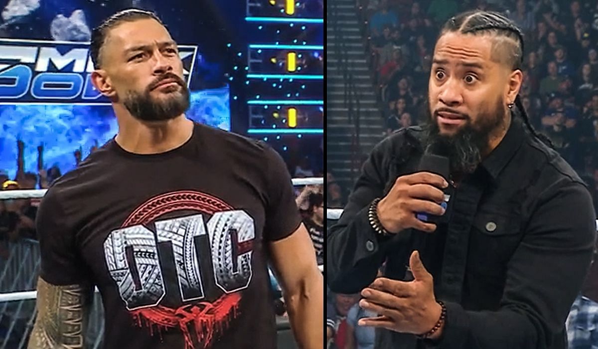 Roman Reigns (right), Jimmy Uso (left), Image credits: WWE.com