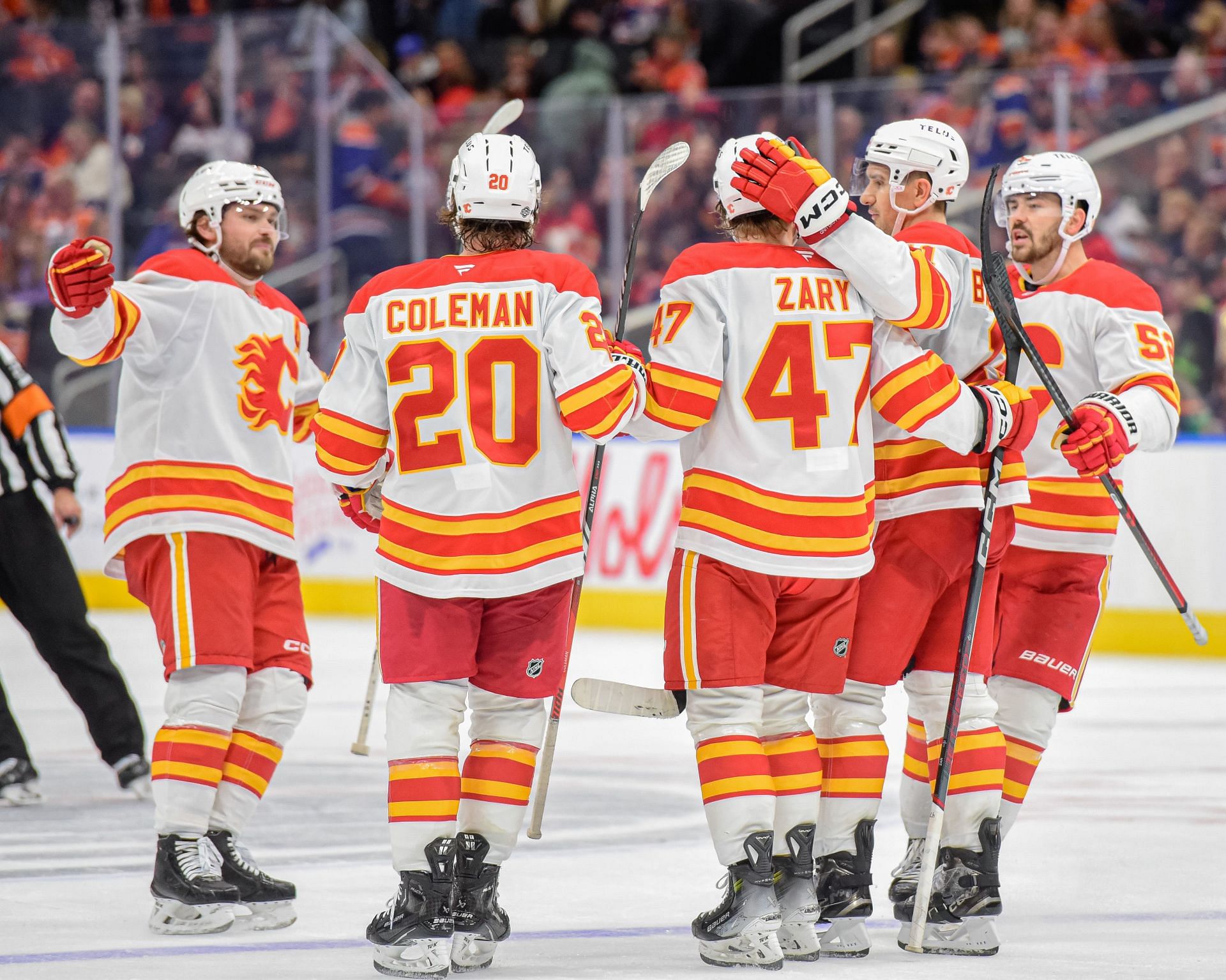 Calgary Flames v Edmonton Oilers