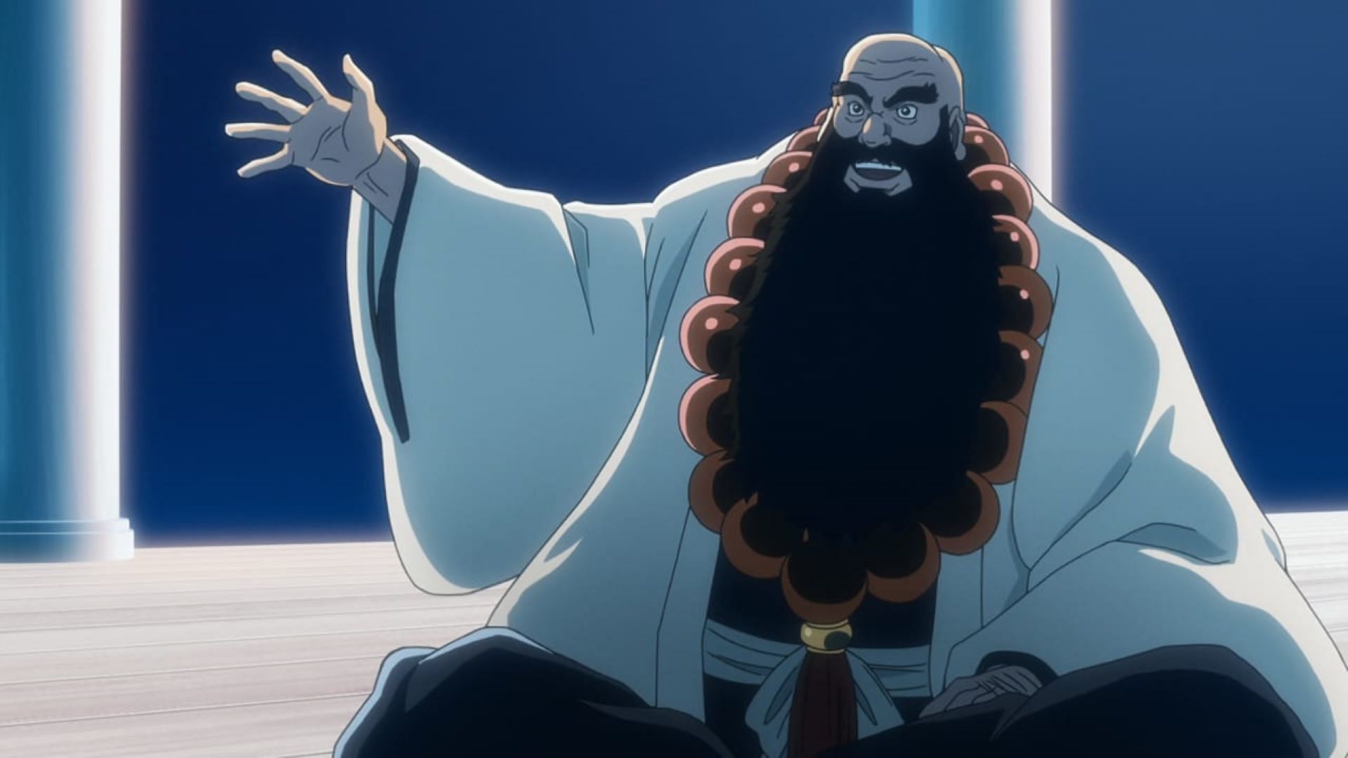 Ichibe Hyosube in Bleach: Thousand-year Blood War part 3 episode 1 (Image via Pierrot Films)