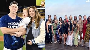 Will Smith's wife reacts to husband's two-run homer against Padres, joins Dodgers wives for pre-Game 4 celebration