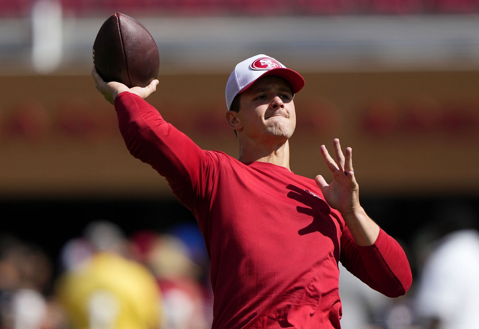 Brock Purdy at New England Patriots v San Francisco 49ers - Source: Getty