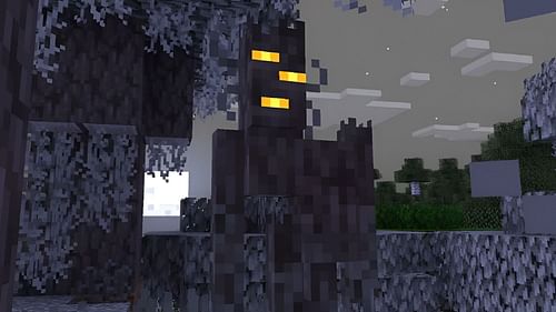 The creaking in the Pale Garden biome in Minecraft Snapshot 24w40a (Image via Mojang)