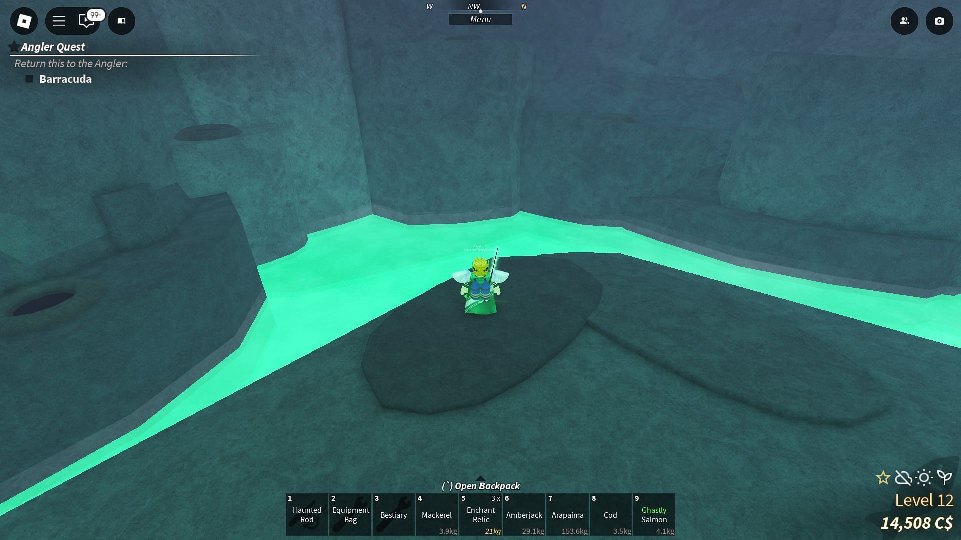 This is the Brine Pool (Image via Roblox)