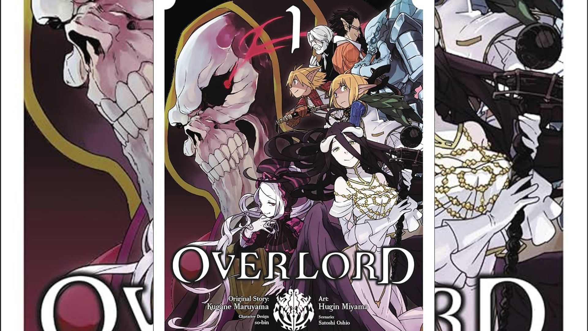 Overlord by Kugane Maruyama (Image via Enterbrain and Yen Press)