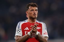 “He never leaves me one-vs-one” - Ben White explains how Arsenal teammate protects him during battle with Manchester United counterpart
