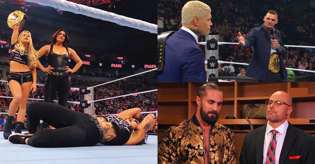 We got some big matches tonight on WWE RAW while two SmackDown champs invade the show! [Image credits: Screenshots from WWE RAW on Sony LIV]