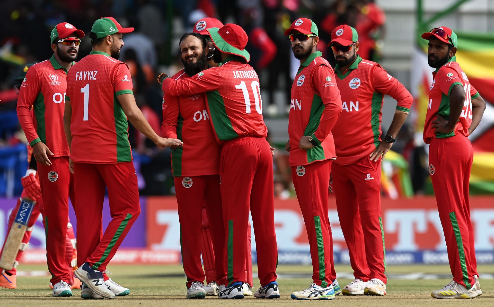 Zimbabwe v Oman: Super 6 - ICC Men&acute;s Cricket World Cup Qualifier Zimbabwe 2023 - Source: Getty