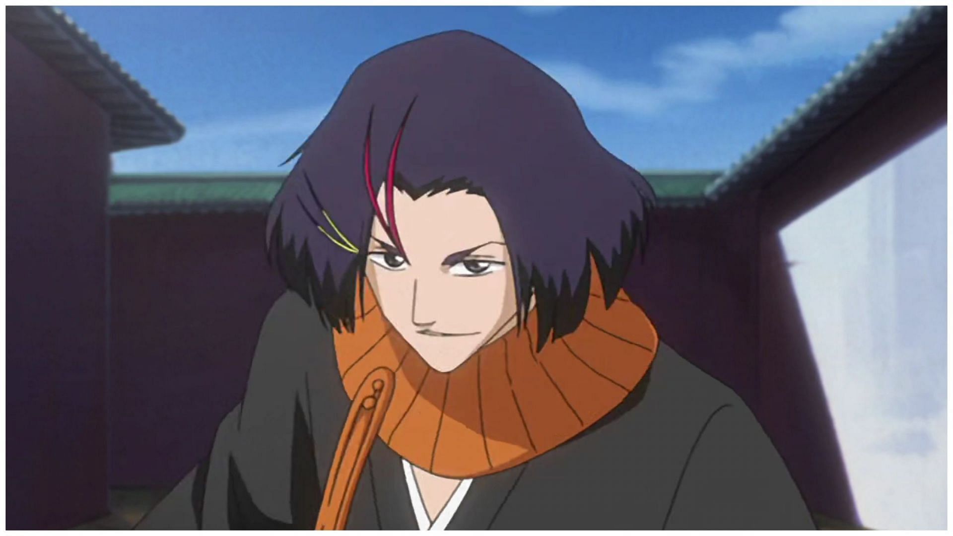 Yumichika Ayasegawa as seen in episode 28 (Image via Studio Pierrot)