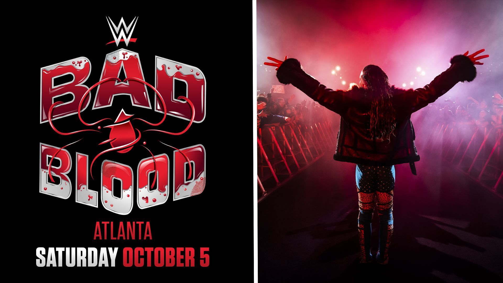 WWE Bad Blood 2024 will be in Atlanta, Georgia [Image Credits: WWE on X and WWE.com) 