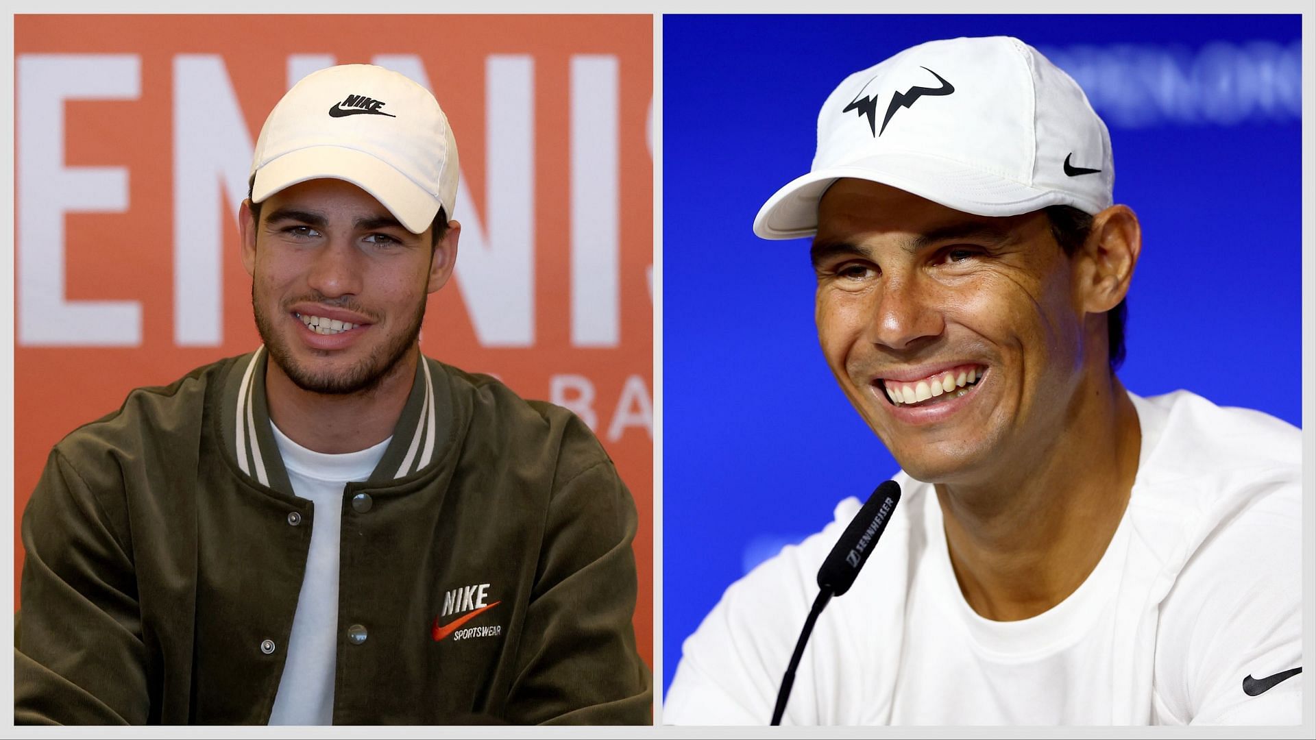 Rafael Nadal and Carlos Alcaraz - Source: Getty 