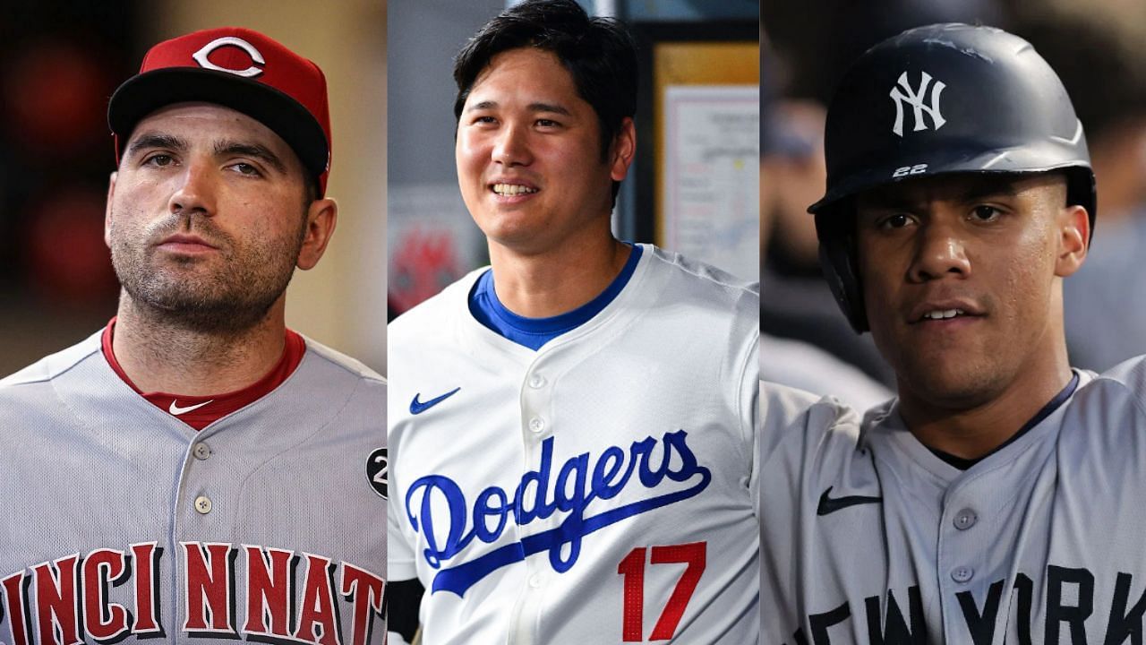 (Left to Right) Joey Votto, Shohei Ohtani and Juan Soto (Images from - Getty)