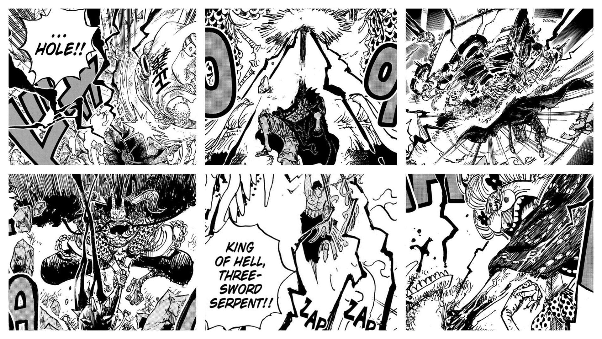 Some Advanced Conqueror Haki users, as seen in the manga (Image via Shueisha)