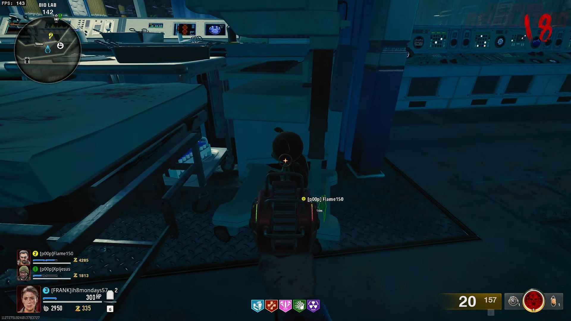 Teddy is located in Biolabs (Image via Activision || YouTube/@TheGamingRevo)