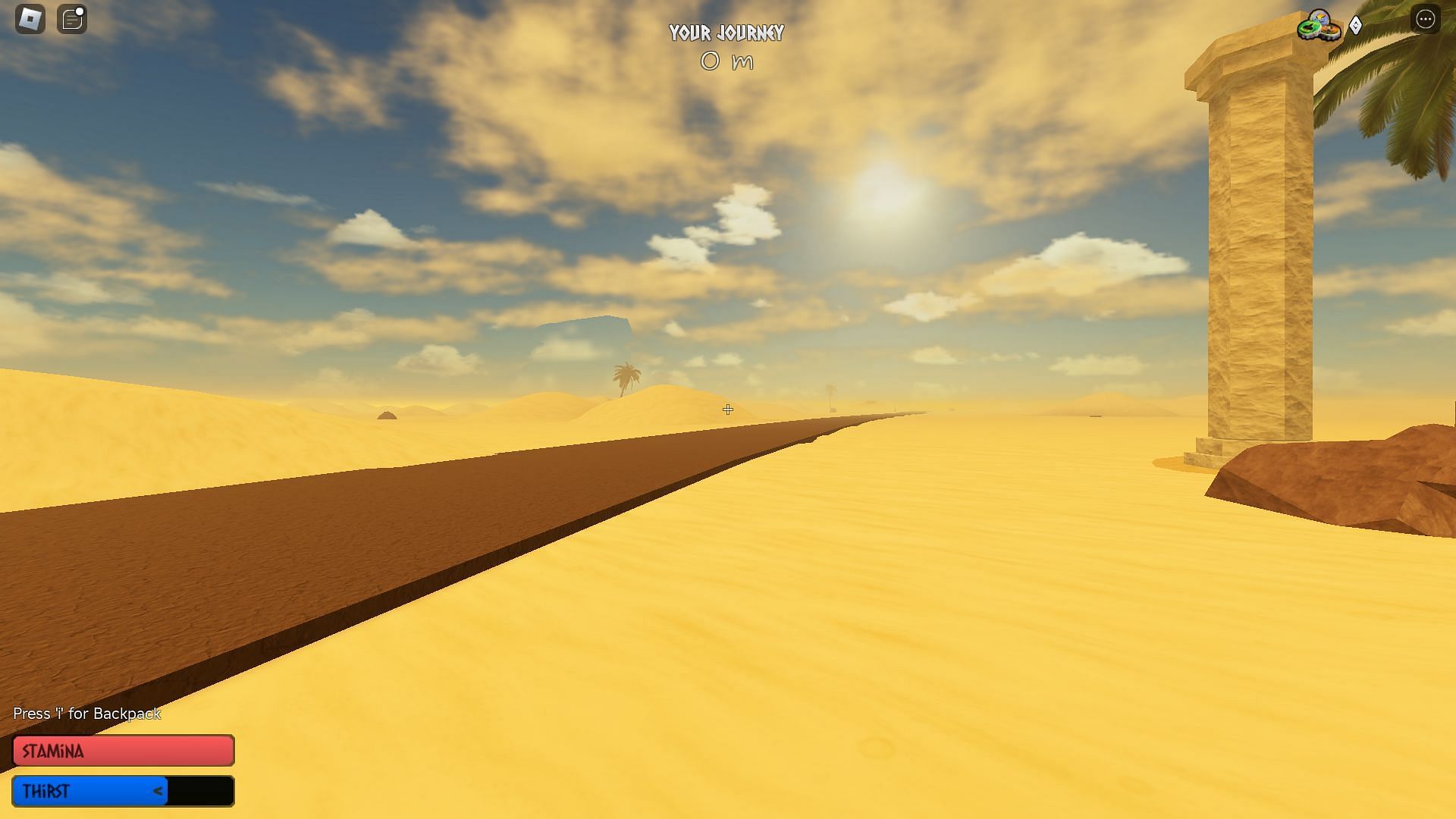 The Desert map (Image via Roblox)