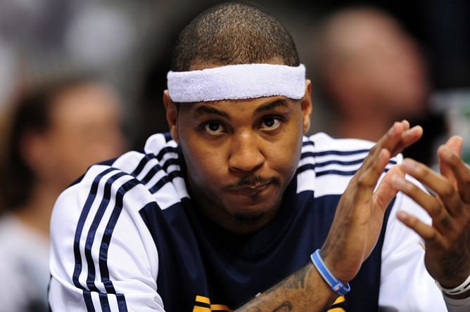 "I don't believe that males should take baths" - Carmelo Anthony once revealed why he doesn't use baths