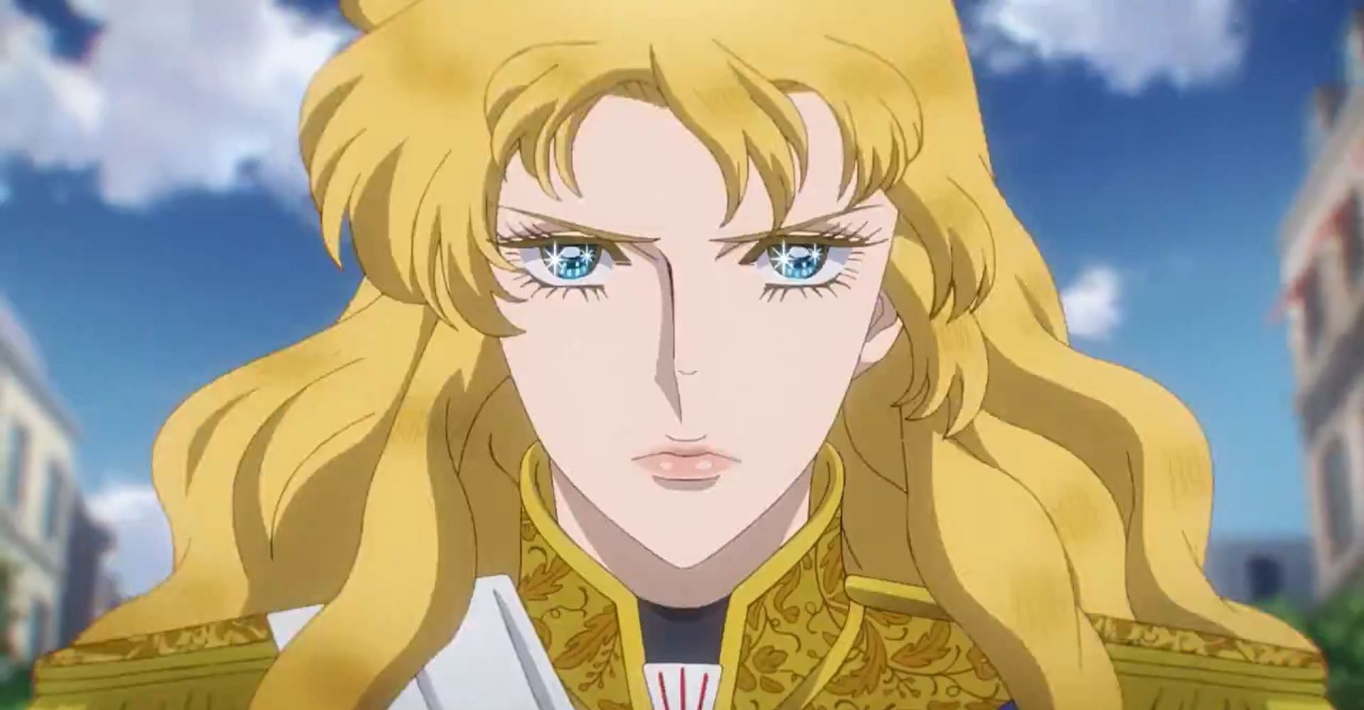 Oscar as seen in The Rose of Versailles anime film (Image via MAPPA)